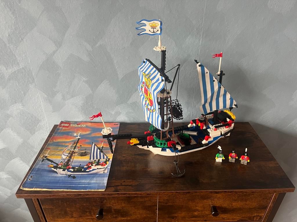 LEGO Pirates 6280 Armada Flagship – 100% Compleet!, Ophalen of Verzenden, Zo goed als nieuw, Complete set, Lego