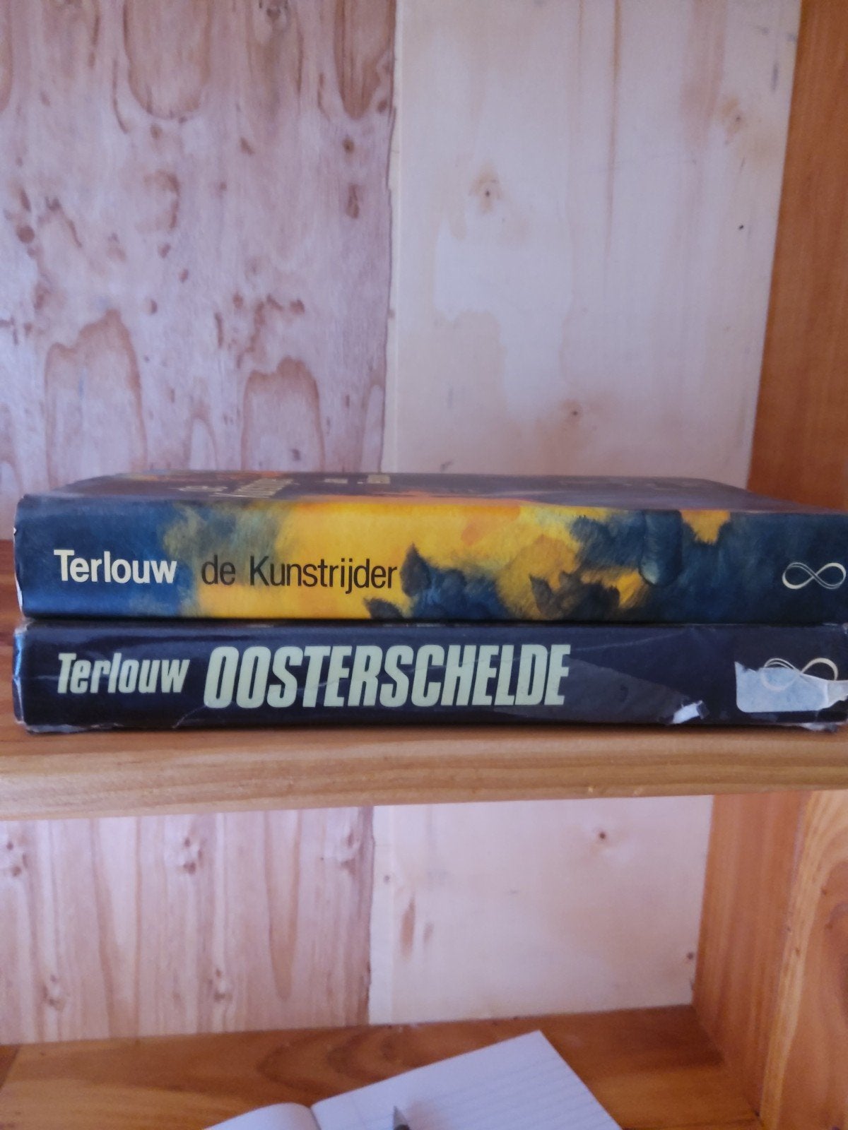 Jan Terlouw boek: De Kunstrijder, Oosterschelde, Briefgehei, Ophalen of Verzenden, Gelezen, Jan Terlouw, Fictie algemeen