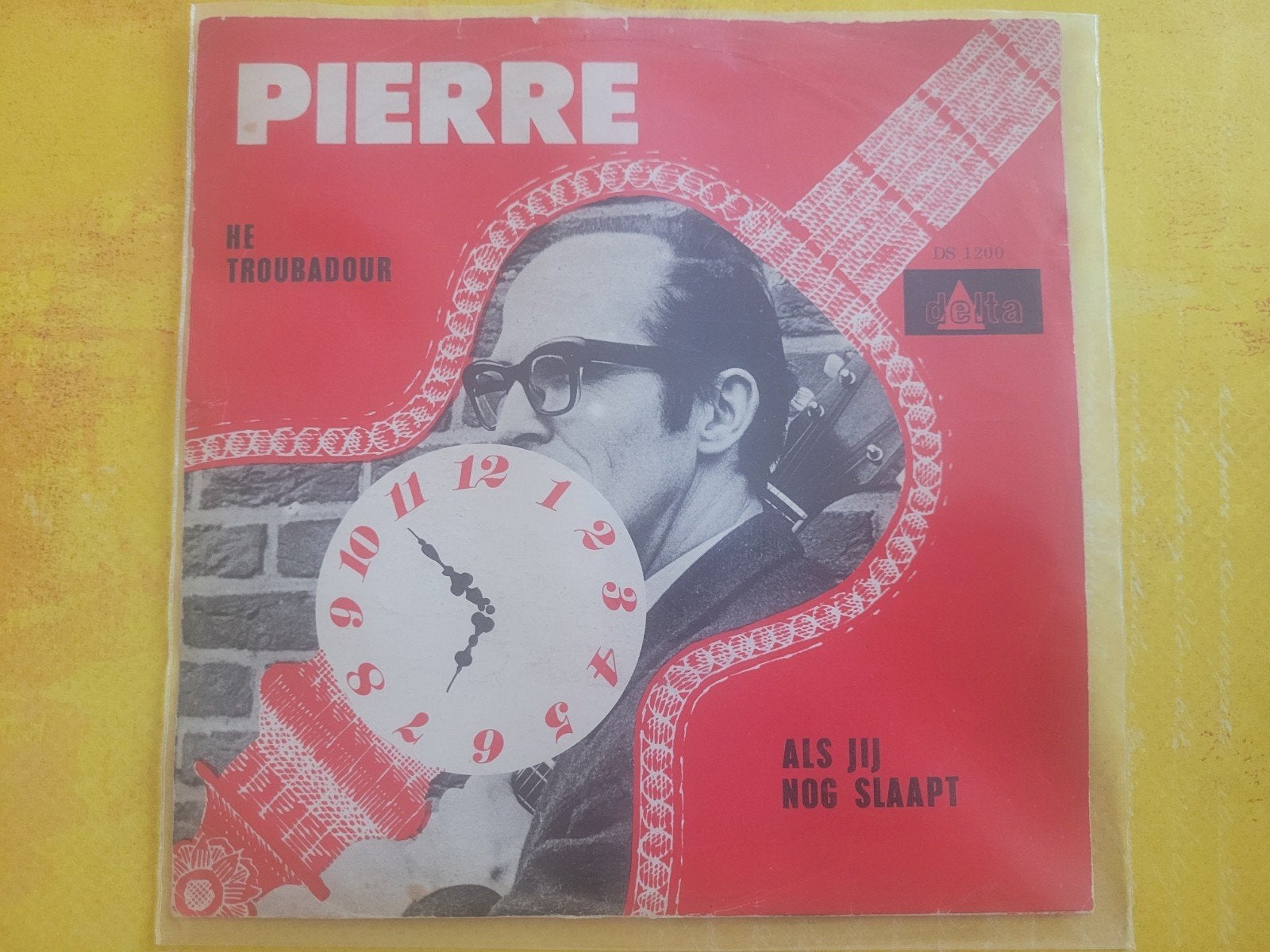 Pierre ( Kartner) - De troubadour - Als jij nog slaapt., Ophalen, Zo goed als nieuw, Overige formaten, Levenslied of Smartlap