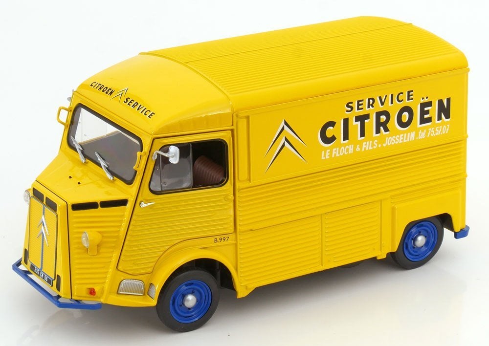 Citroen Type HY 1969 “Citroen Service” Geel 1-18 Solido, Solido, Auto, Solido, Nieuw