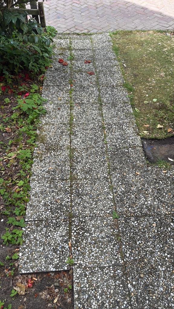 MOET WEG! Gratis tuintegels, Tuin en Terras, Ophalen, Gebruikt