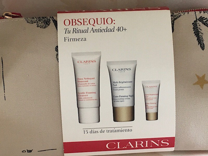 Set Clarins Cleanser 30 ml Extra furming night/day 15 ml + 5, Verzenden, Nieuw, Gehele gezicht