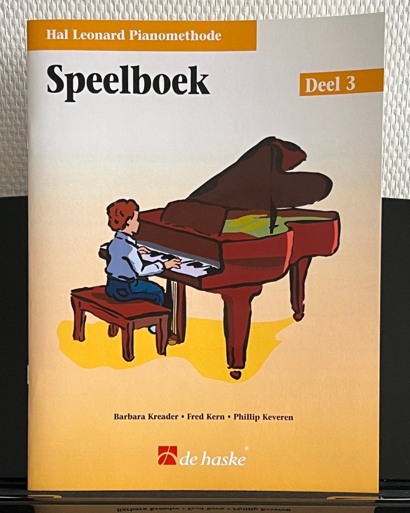 Speelboek 3 Piano Hal Leonard, Muziek en Instrumenten, Bladmuziek, Verzenden, Overige genres, Les of Cursus, Nieuw