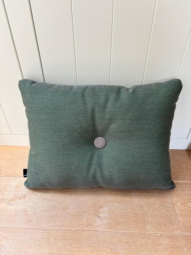 HAY Dot Kussen Groen - Zo goed als nieuw, Ophalen of Verzenden, Zo goed als nieuw, Groen, Rechthoekig