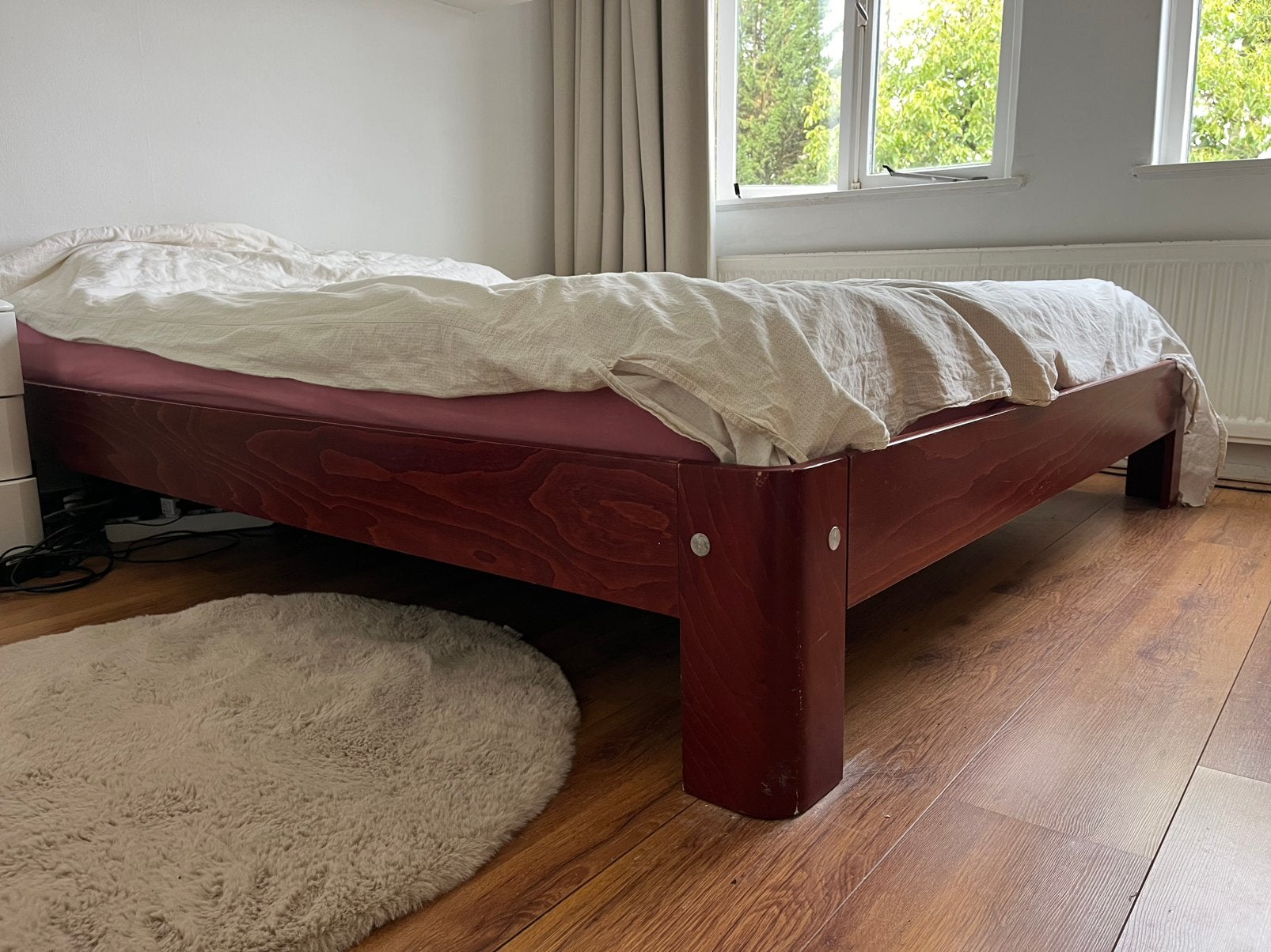 Auping bed met electrisch verstelbaar hoofdeind, Overige kleuren, Tweepersoons, Ophalen of Verzenden, 180 cm