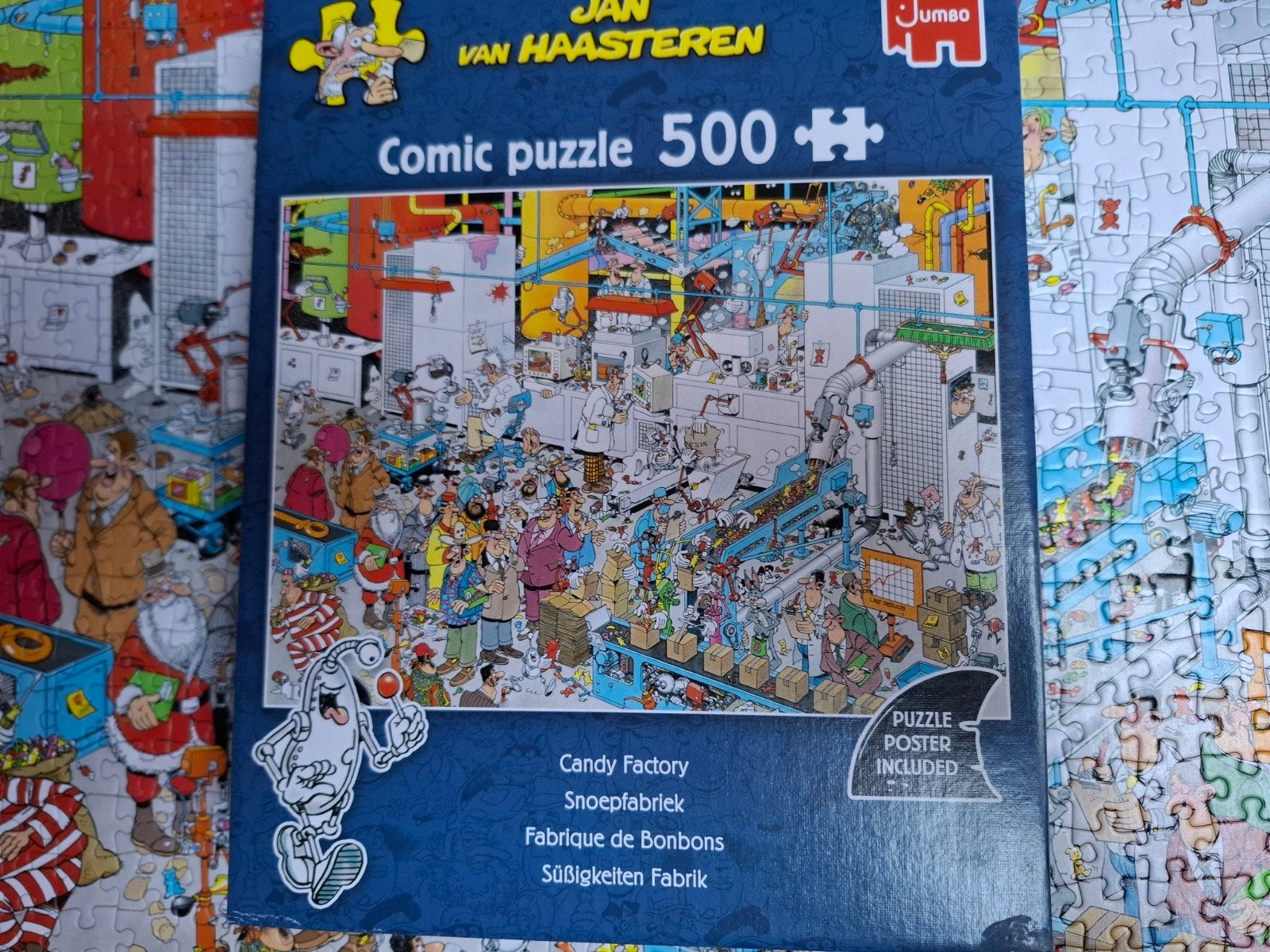 Van haasteren puzzel, Ophalen, 500 t/m 1500 stukjes, Zo goed als nieuw
