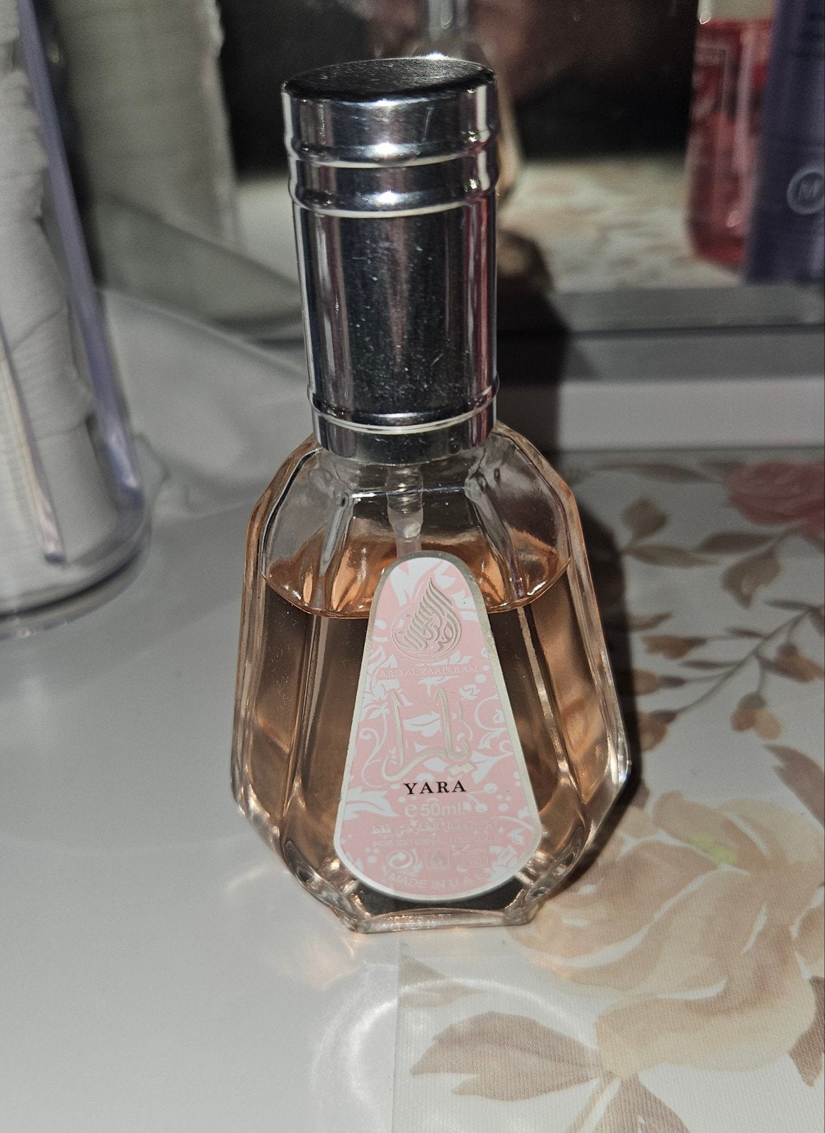 Yara parfum 50ml, Ophalen of Verzenden, Gebruikt