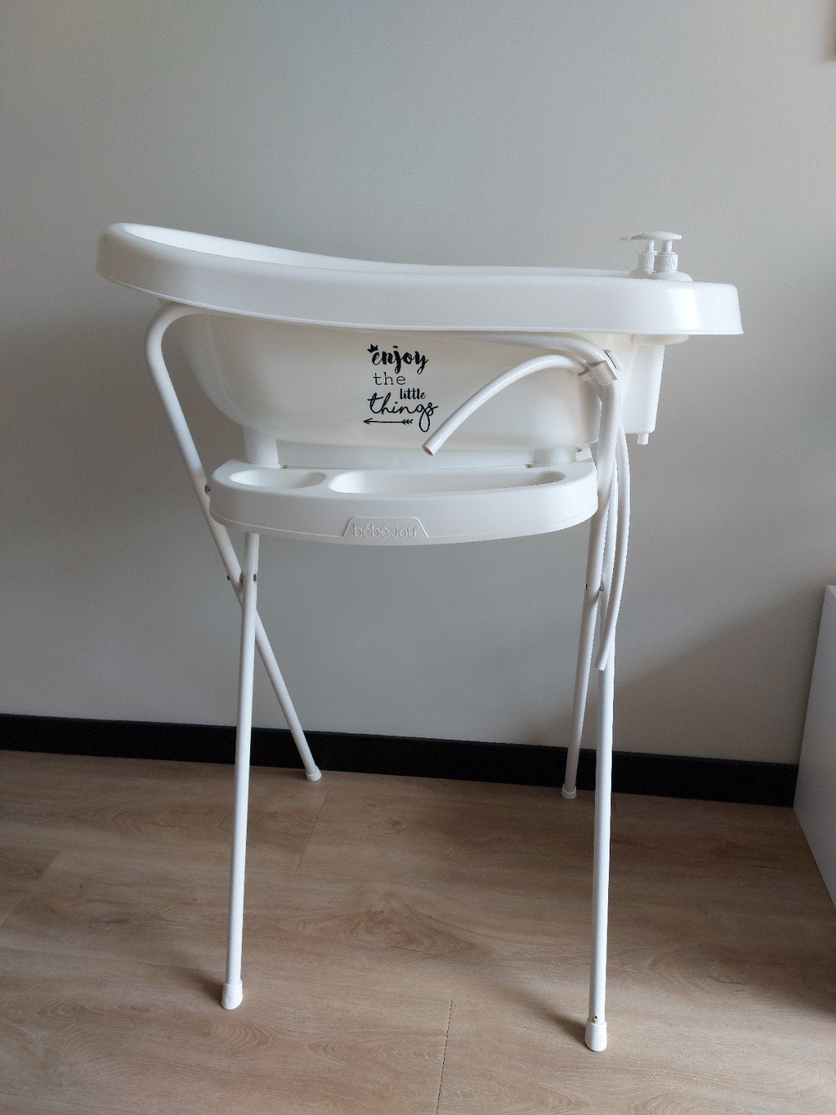 Bebe-Jou thermobad en badstandaard, Kinderen en Baby's, Badjes en Verzorging, Ophalen, Gebruikt, Badje, Bébé-jou