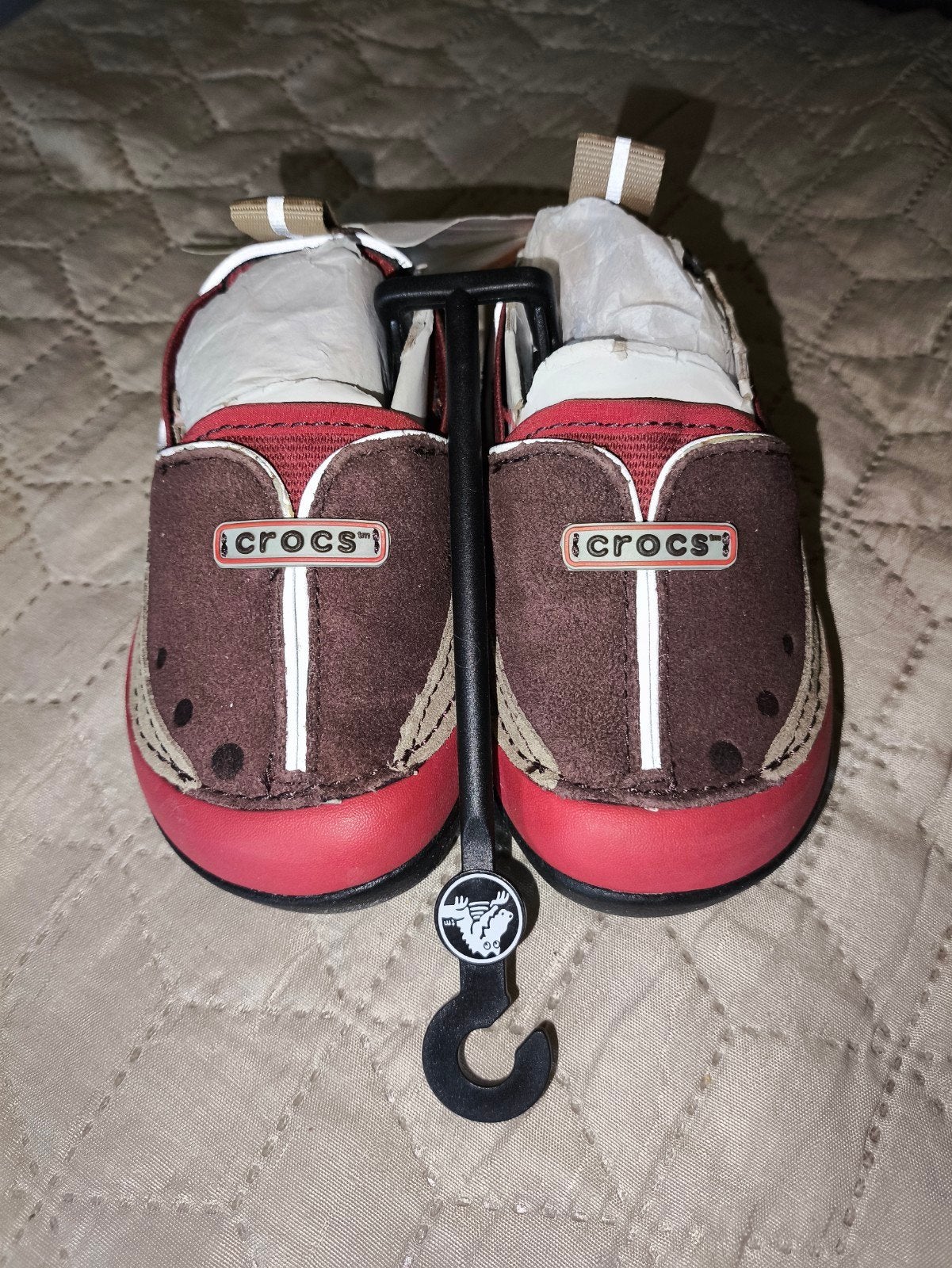 CROCS Dawson Sneaker Kids C5 (20-21) - Natuurlijk Suède, CROCS, Jongen of Meisje, Schoenen, Nieuw