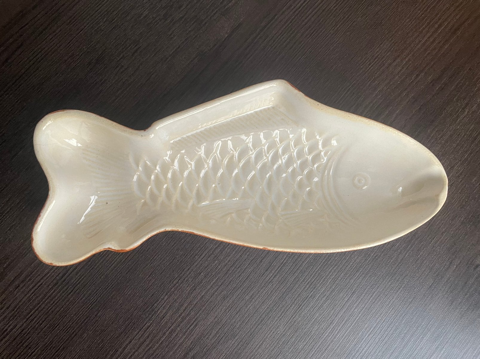 Vintage puddingvorm vis, Overige typen, Ophalen of Verzenden, Zo goed als nieuw, Overige stijlen