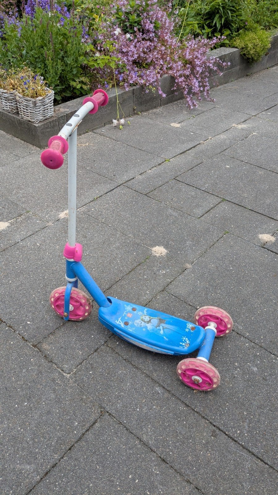 Frozen kinderstep met 3 wielen, Ophalen, Gebruikt, Gewone step