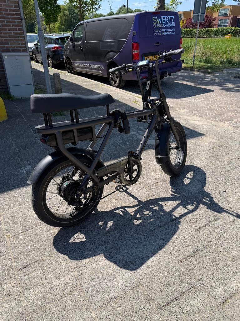 Knaap ams Fatbike, Ophalen, Gebruikt