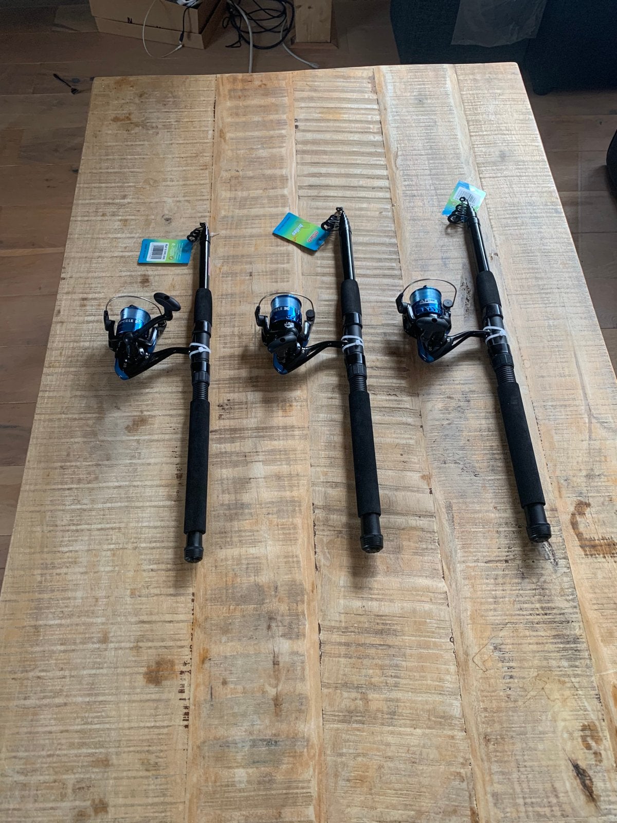 Nieuwe Arca telescoophengel + molen, 2.10m - 2.40m - 2.70m, Ophalen of Verzenden, Nieuw, Complete set