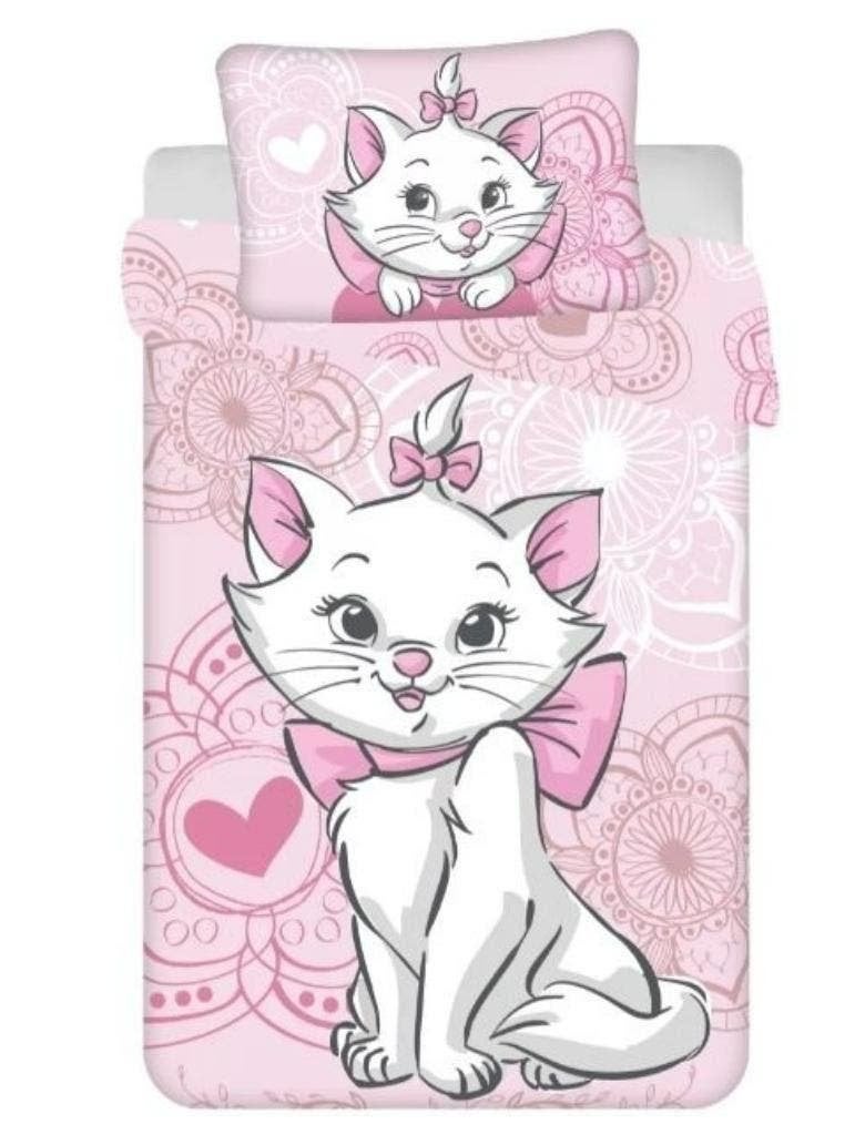 Marie Cat Baby / Peuter Dekbedovertrek 100 x 135 cm - Disney, Meisje, Ledikant, Dekbedovertrek, Nieuw