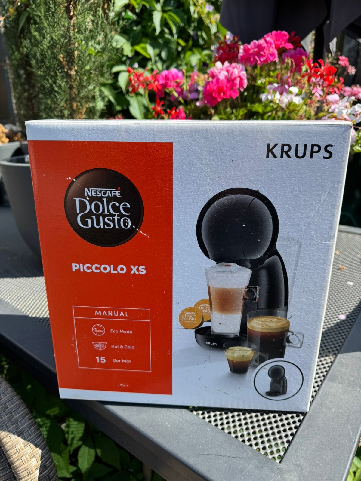 Nieuw Dolce Piccolo XS koffiezetapparaat zwart, Witgoed en Apparatuur, Koffiezetapparaten, Nieuw, Koffiepads en cups, Koffiemachine
