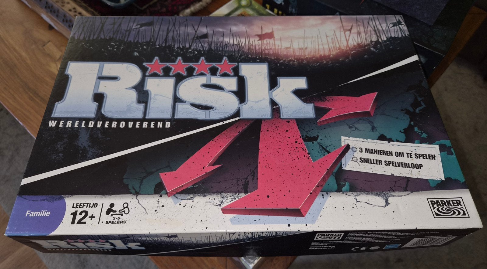 Risk Wereldoorlog  - Compleet & Gecontr, Vijf spelers of meer, Ophalen, Zo goed als nieuw