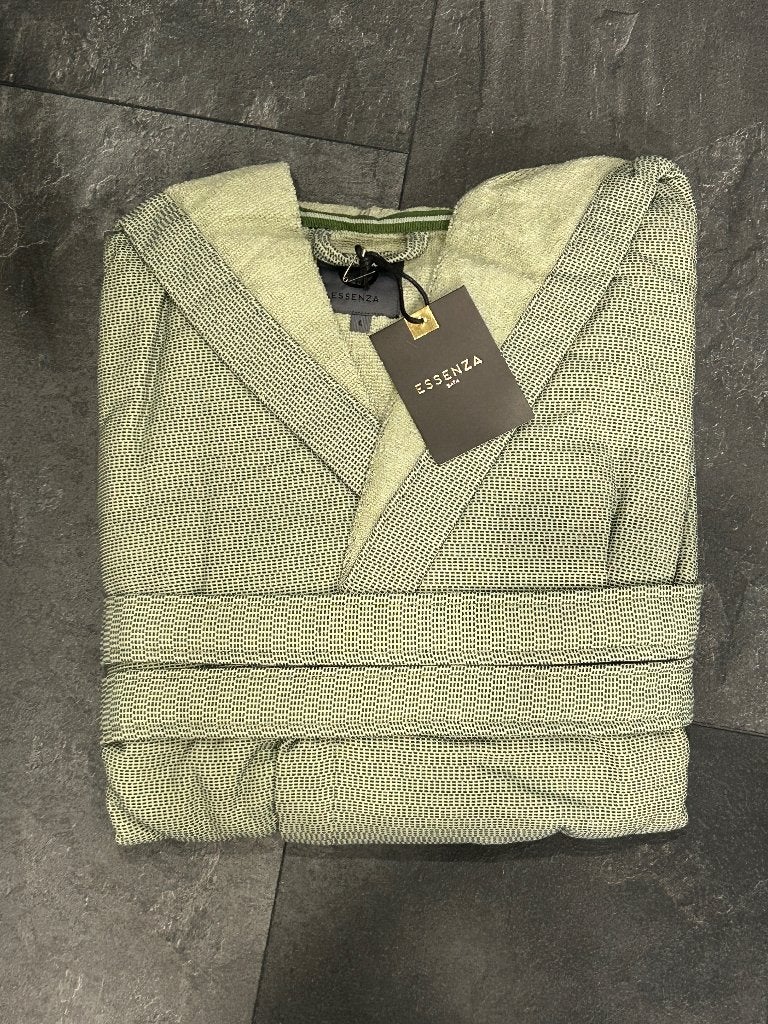 Essenza Brooke Badjas Groen Maat L - Nieuw met label, & Other Stories, Ophalen, Zo goed als nieuw, Maat 42/44 (L)