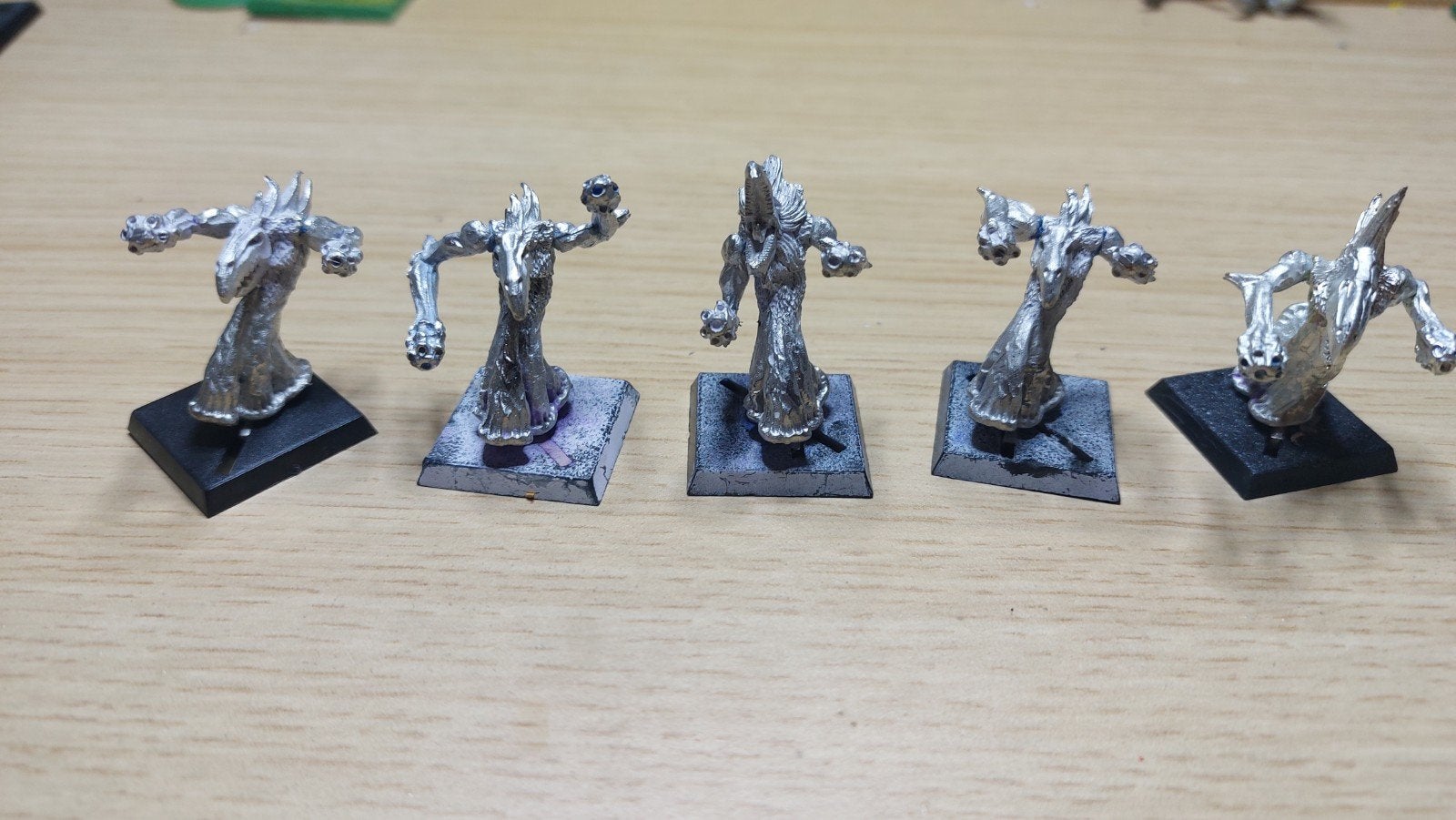 5 Metalen Flamers of Tzeentch (Warhammer), Hobby en Vrije tijd, Ophalen of Verzenden, Gebruikt