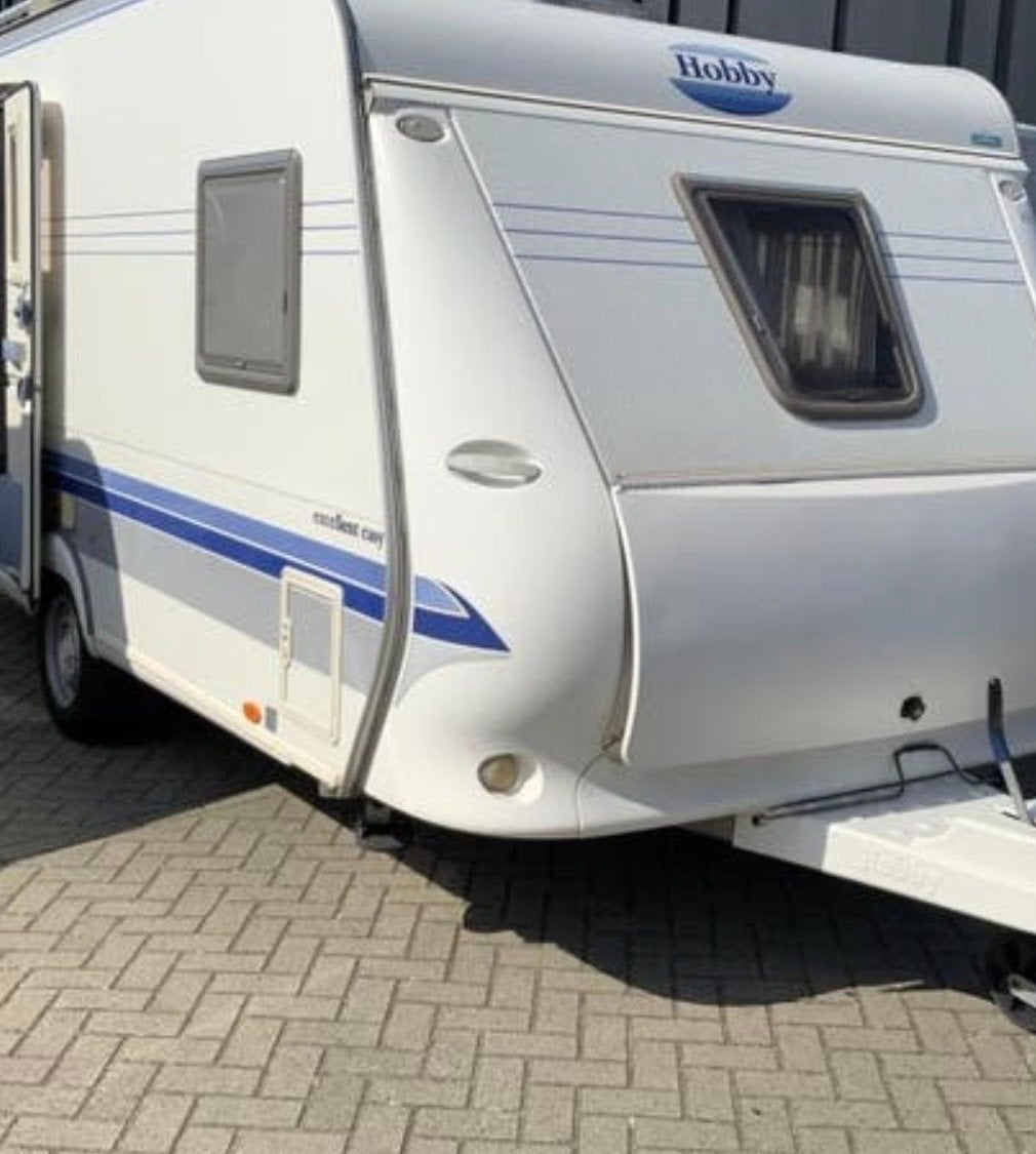 Hobby Excellent 460 UFE - Compacte en complete caravan, Caravans en Kamperen, Rondzit, Hobby, Frans bed, Particulier