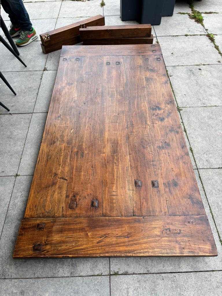 Eettafel koloniaal tafel, Huis en Inrichting, Tafels | Eettafels, Ophalen, Modern klassiek koniaal, Gebruikt, .