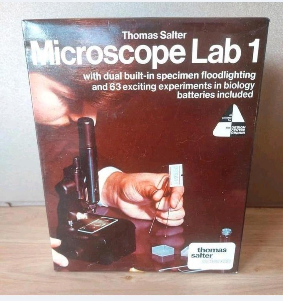 THOMAS SALTER MICROCOPE LAB 1 🔬MICROSCOOP MET ACCESSOIRES, Verzenden, Nieuw, Biologische microscoop