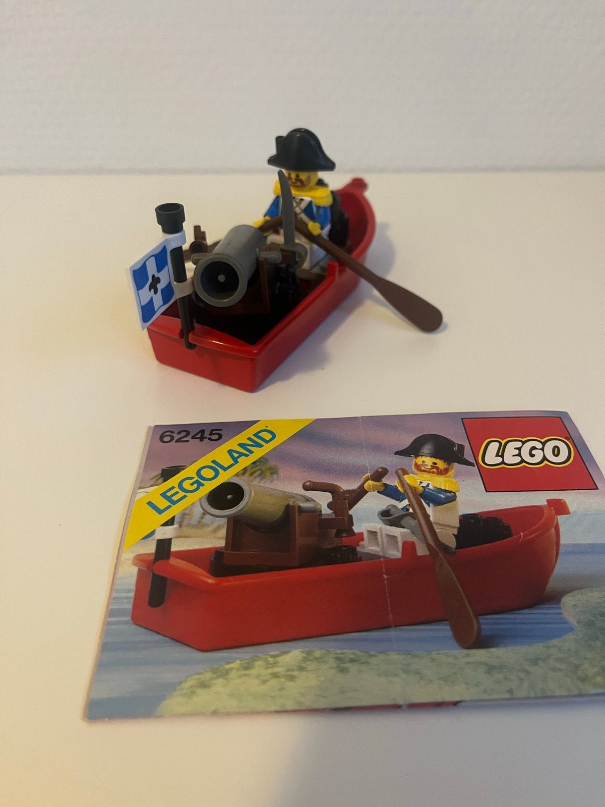 Lego Legoland 6245: Redcoats roeiboot met kanon, Gebruikt, Lego, Ophalen of Verzenden, LEGOLAND