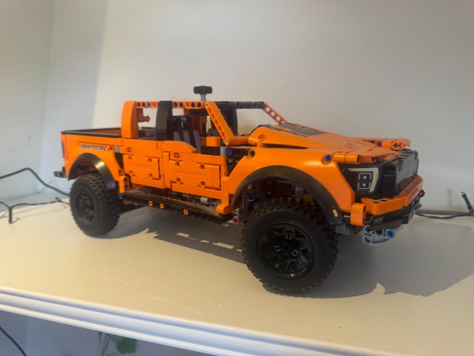 Lego pickup auto compleet, Ophalen of Verzenden, Zo goed als nieuw, Overige schalen, Auto onroad