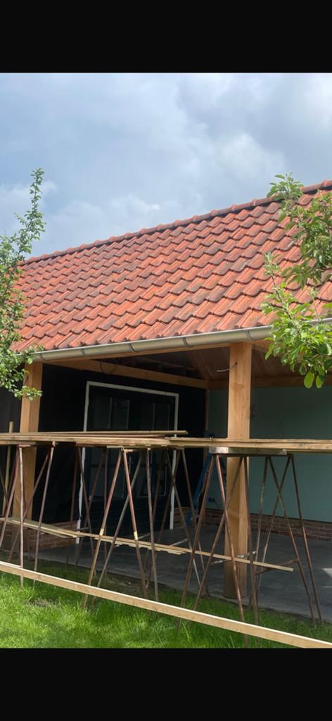 Mooie oude Dakpannen, Doe-het-zelf en Verbouw, Dakpannen en Dakbedekking, Ophalen, Gebruikt, Steen of Klei, 15 m² of meer