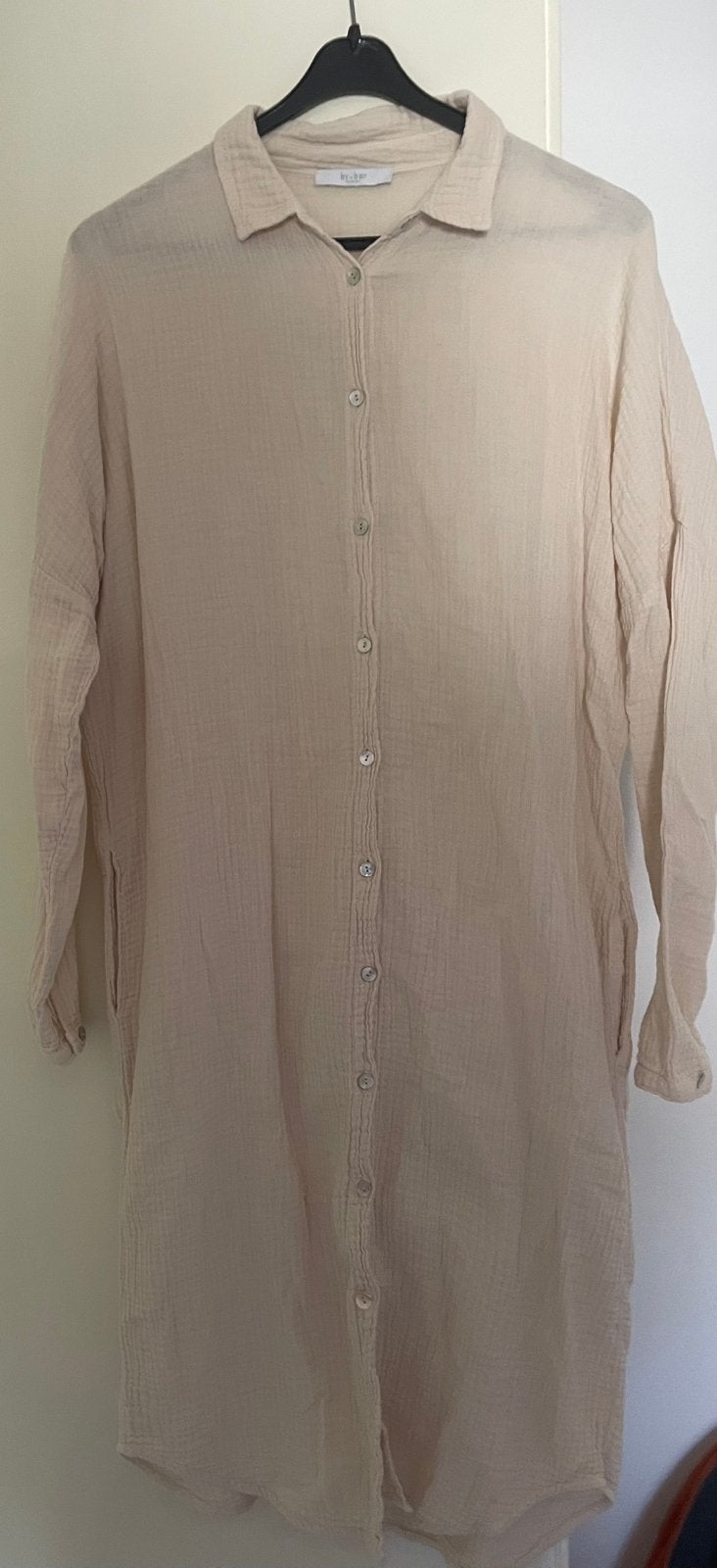 By-Bar. Lange blouse. Jurk. Wafeltjesstof., Ophalen of Verzenden, Zo goed als nieuw, Maat 38/40 (M)