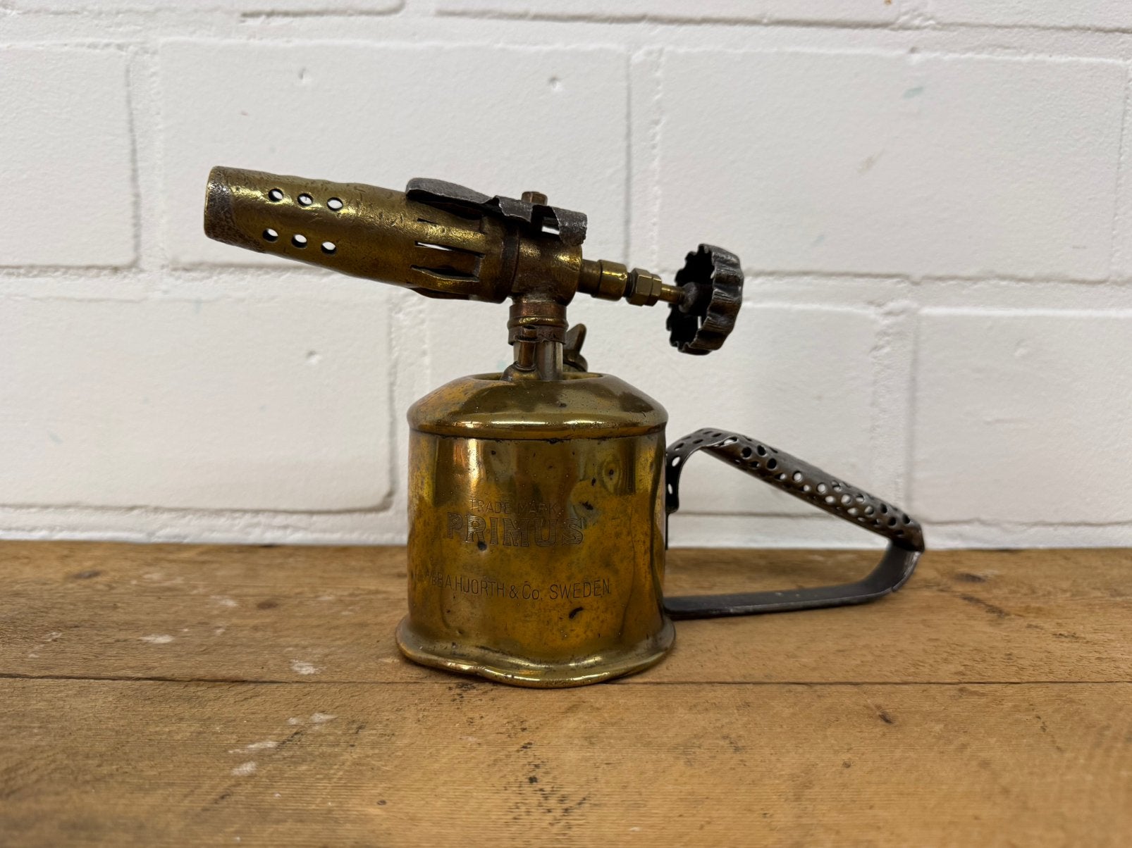 Antieke primus verfbrander verf brander soldeerlamp schilder, Ophalen of Verzenden