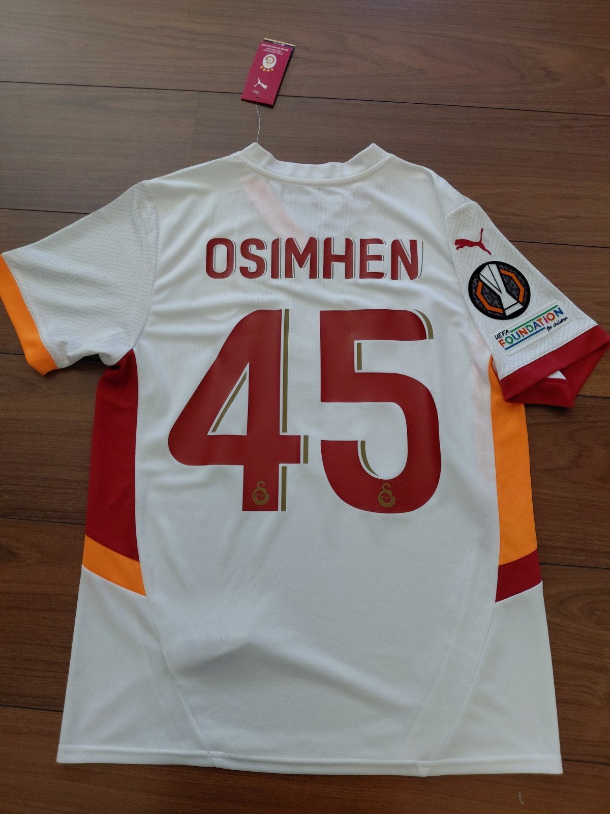 Galatasaray 2024/2025 uitshirt Osimhen, Sport en Fitness, Maat M, Verzenden, Nieuw, Shirt