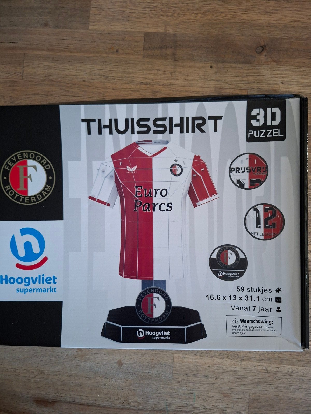 feyenoord puzzel, Kinderen en Baby's, Ophalen of Verzenden, Meer dan 50 stukjes, Nieuw, 6 jaar of ouder