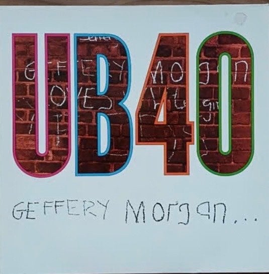 UB40 - Geffery Morgan... Vinyl LP (1984), Ophalen of Verzenden, 1980 - 1989, Gebruikt, 12 inch