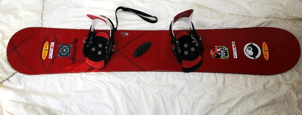Complete Burton snowboard in goede staat, bieden vanaf €80, Sport en Fitness, Snowboarden, Ophalen, Gebruikt, Board