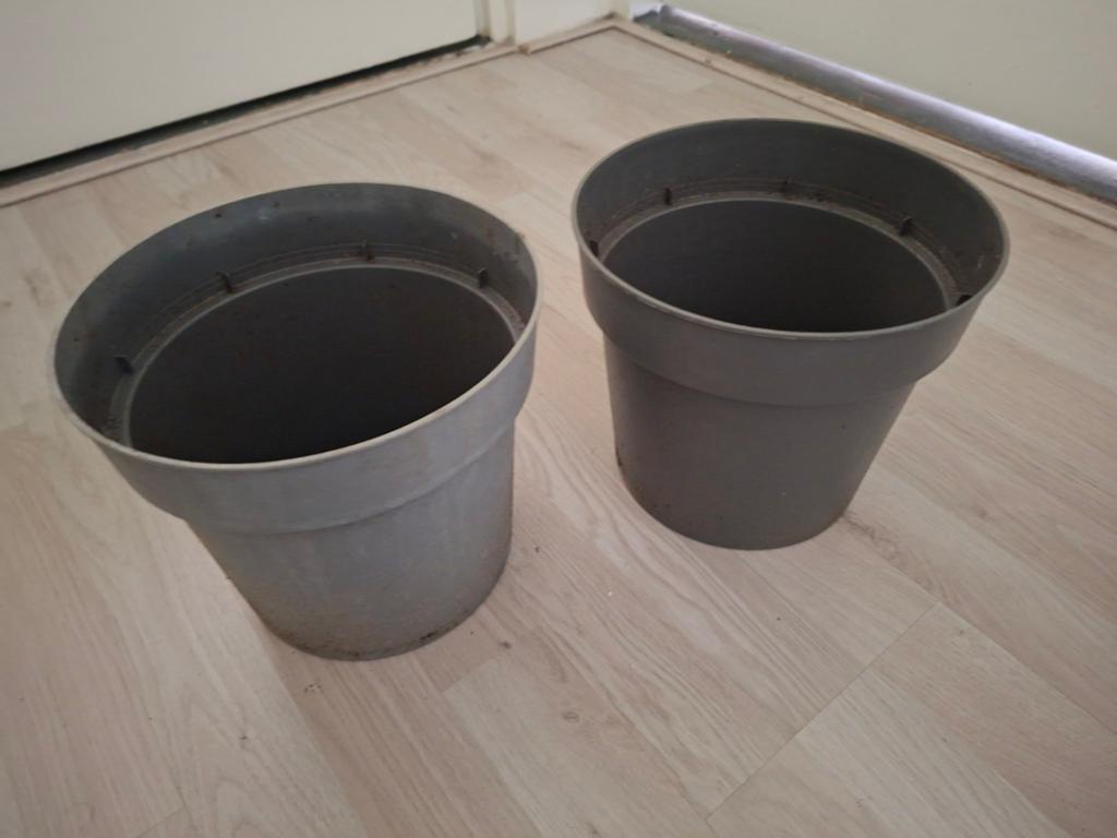 Gratis, Tuin en Terras, Gebruikt, Rond, Ophalen of Verzenden, Aardewerk