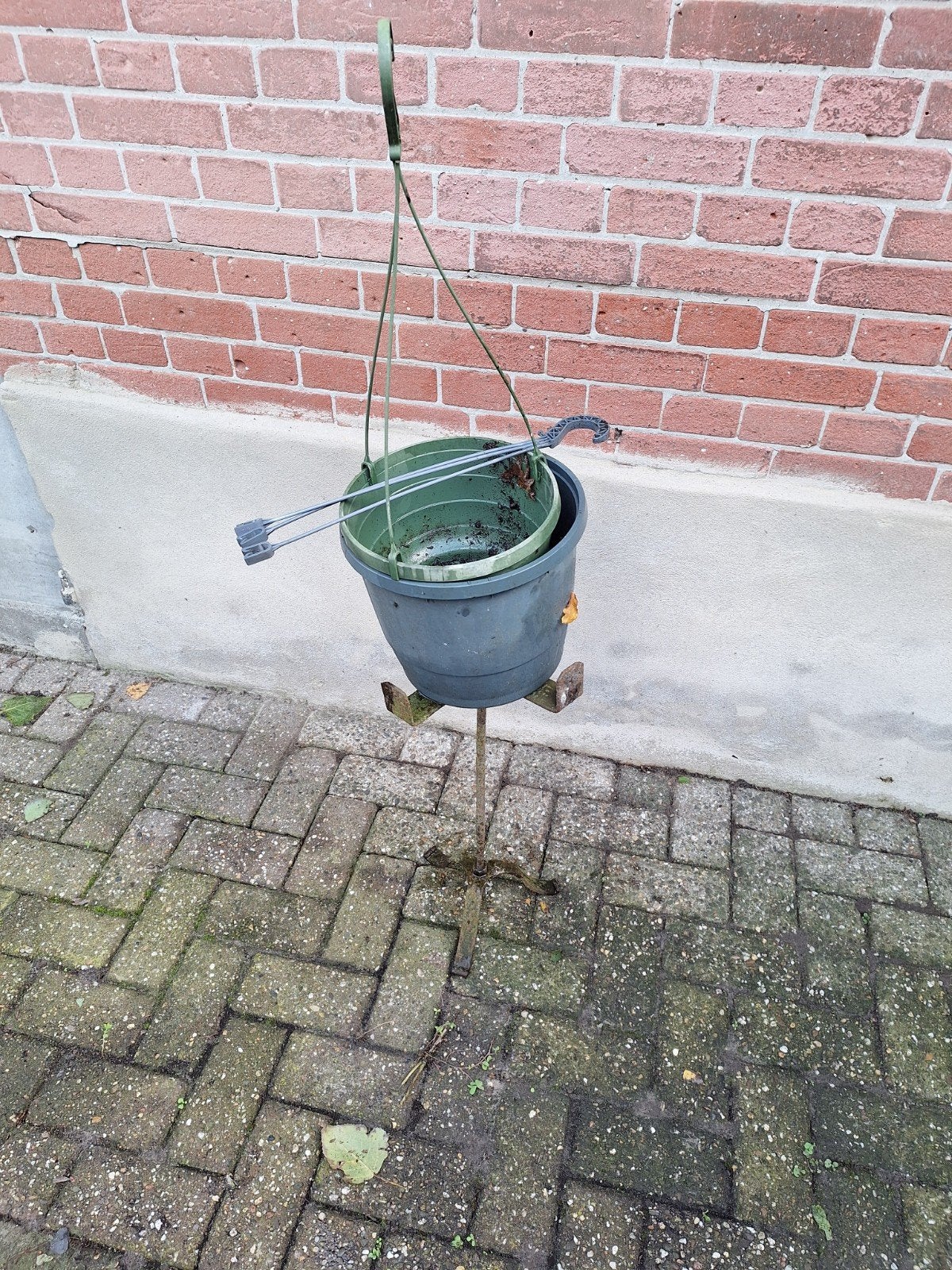planten hangers en standaard, Ophalen, Gebruikt
