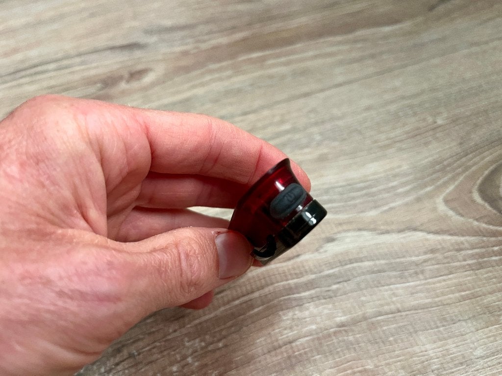 RED USB achterlicht racefiets, Sport en Fitness, Ophalen of Verzenden, Zo goed als nieuw, Overige typen