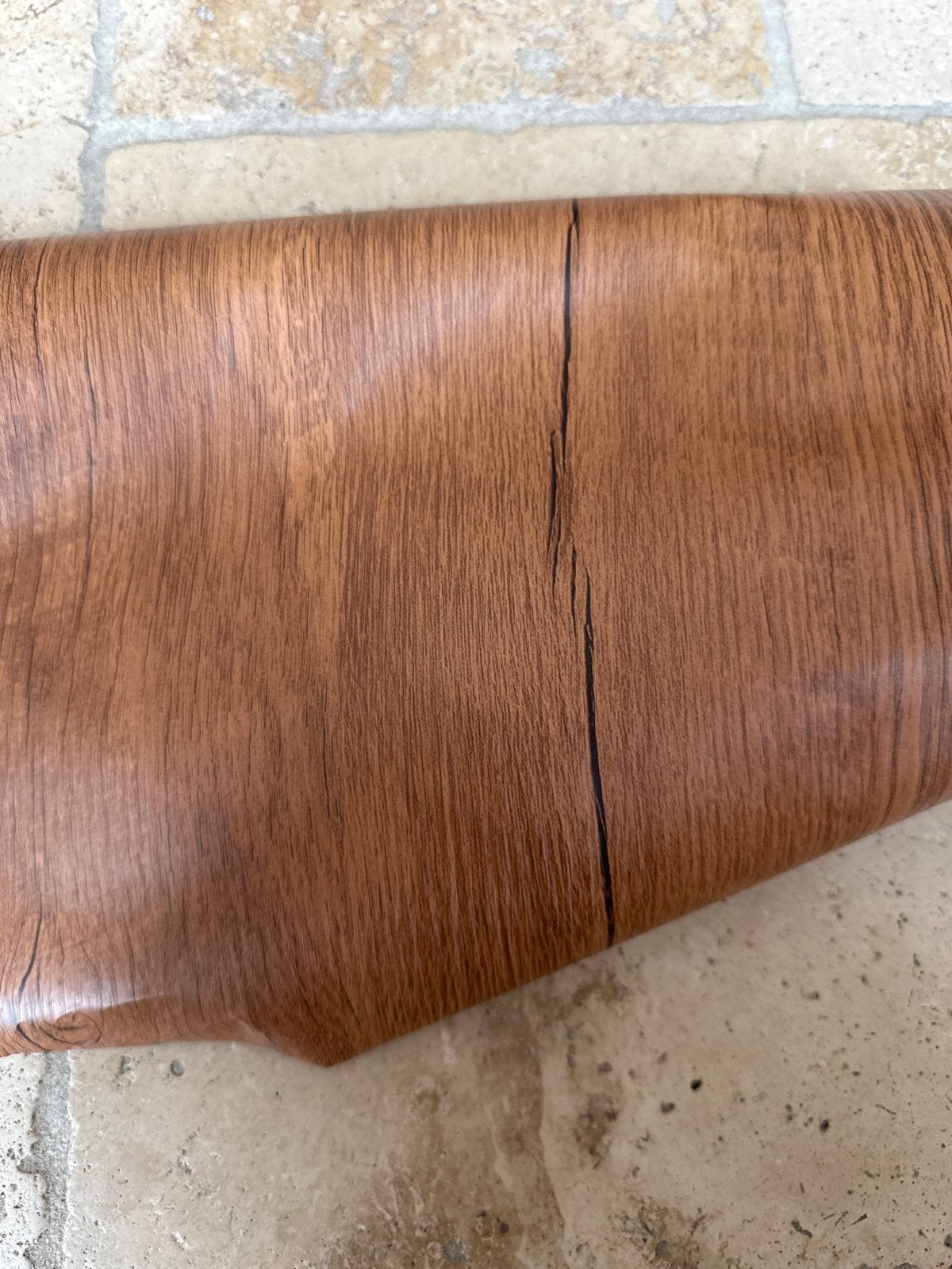Wrapfolie Houtnerf 110x60cm - Zelfklevend, Ophalen, Nieuw, Bruin, Kunststof