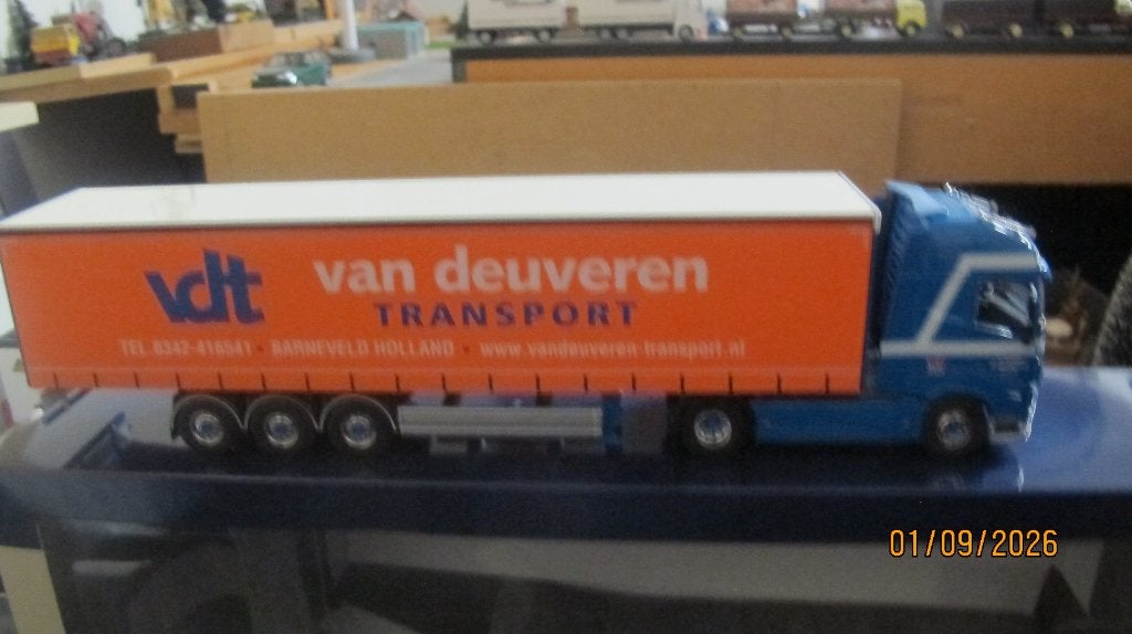 Cavallino Volvo + van Deuveren Transport Zeilentrailer Nieuw, Hobby en Vrije tijd, Ophalen of Verzenden, Nieuw, Bus of Vrachtwagen