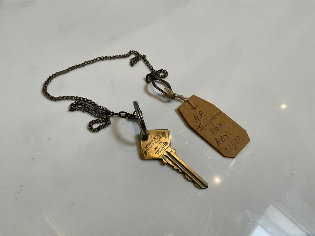 Sleutel Automobile Association ivm Pechhulp AA ca 1930, Auto diversen, Ophalen of Verzenden, Zo goed als nieuw