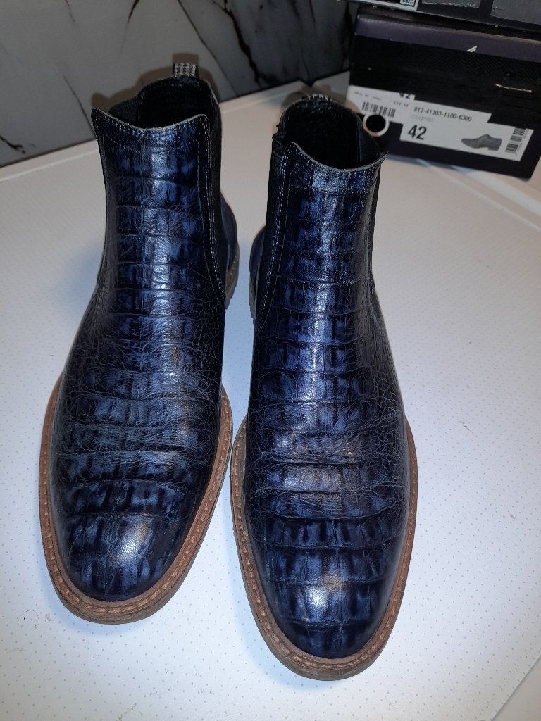 Heren veterschoenen, Kleding | Heren, Blauw, Boots, Floris van Bommel, Ophalen of Verzenden