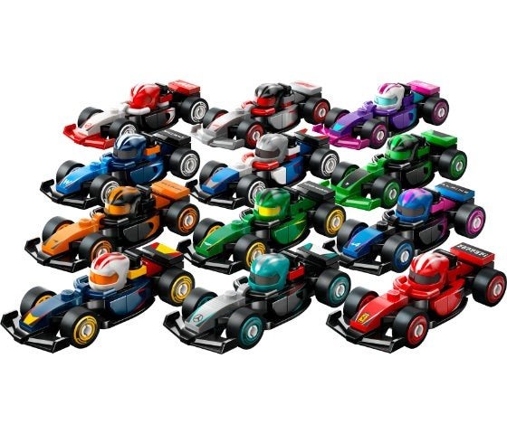 🆕️️geseald lego 71049/ 5,00€ pst. collectable mini racecars, Ophalen of Verzenden, Nieuw, Ongeopend/sealed