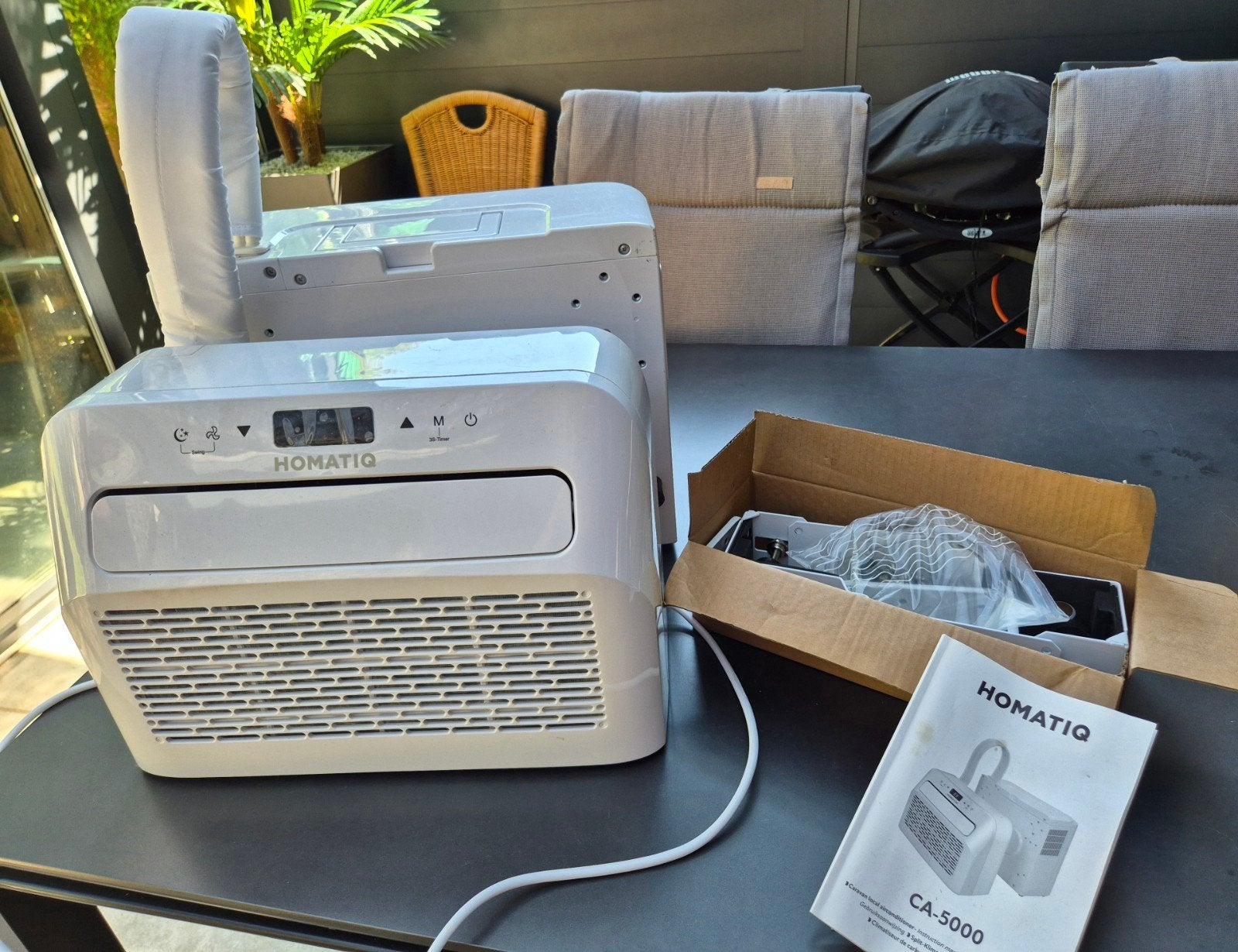 Homatiq CA-5000 split airco voor caravan/camper, Ophalen, Zo goed als nieuw