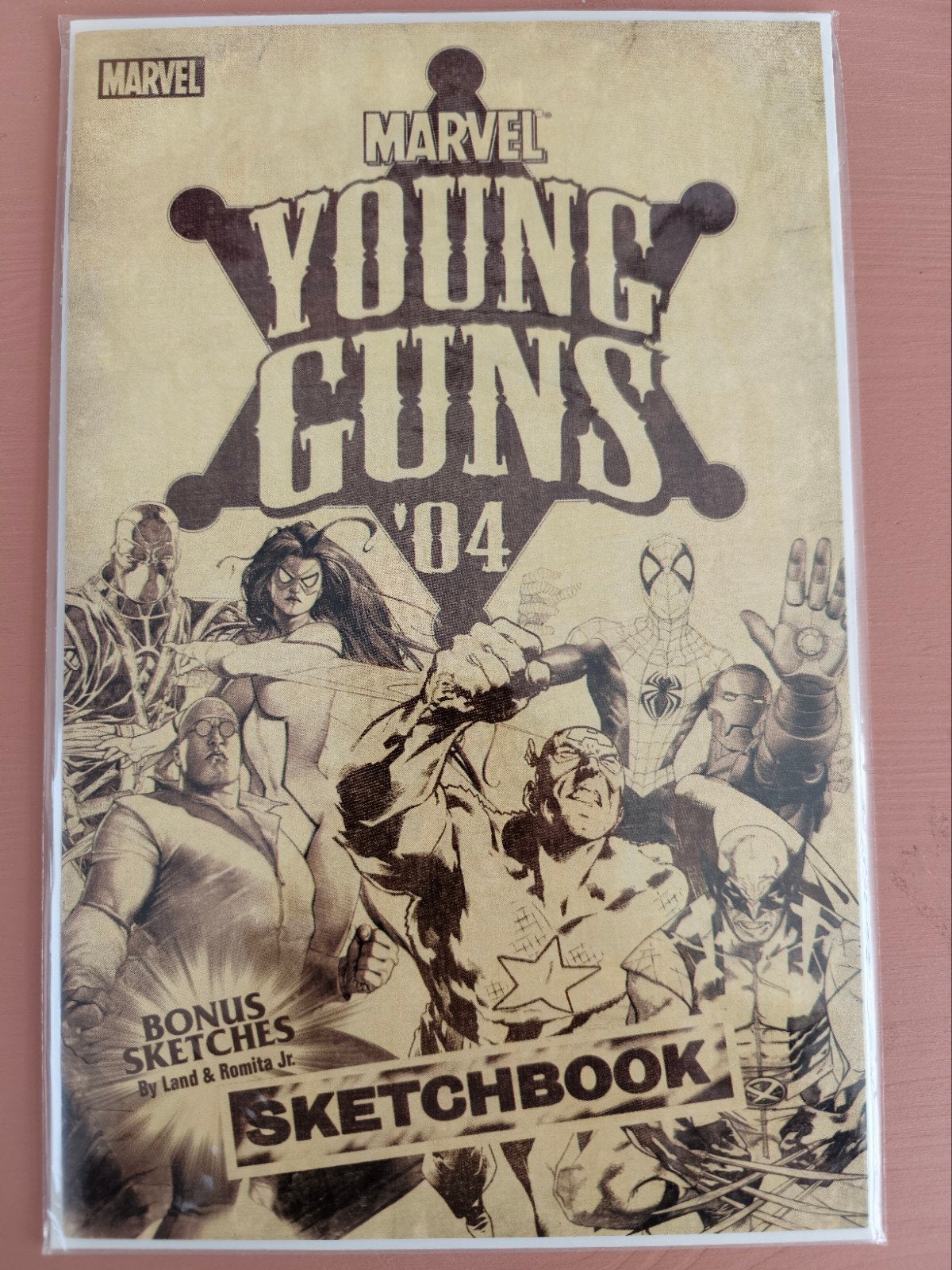 Young Guns Sketchbook (2004)🔥, Eén comic, Amerika, Ophalen of Verzenden, Zo goed als nieuw