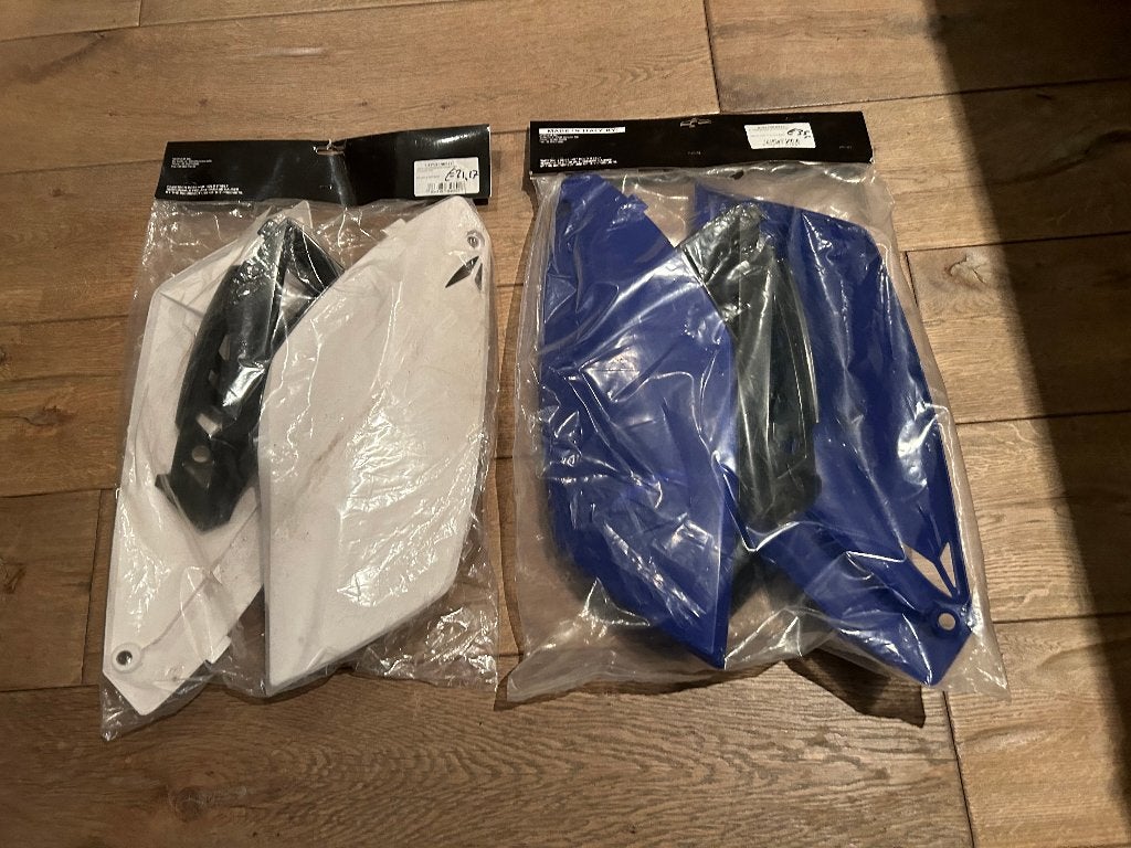 Zijkappen Yamaha YZF 250 10-13 blauw, Ophalen of Verzenden