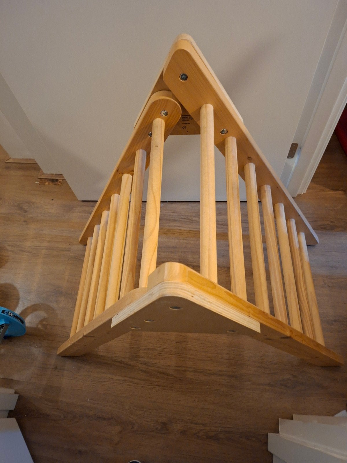 Houten Klimrek voor Kinderen - Pikler Driehoek Stijl, Ophalen, Zo goed als nieuw, Klimwand