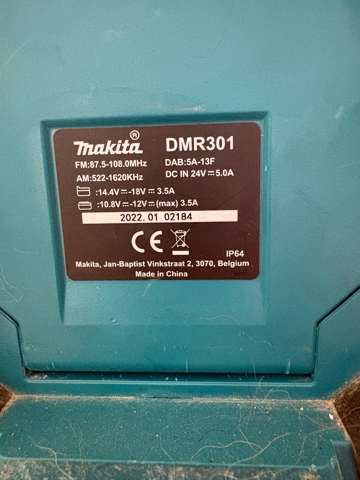 Makita bouwradio, Ophalen, Zo goed als nieuw, Bouwradio