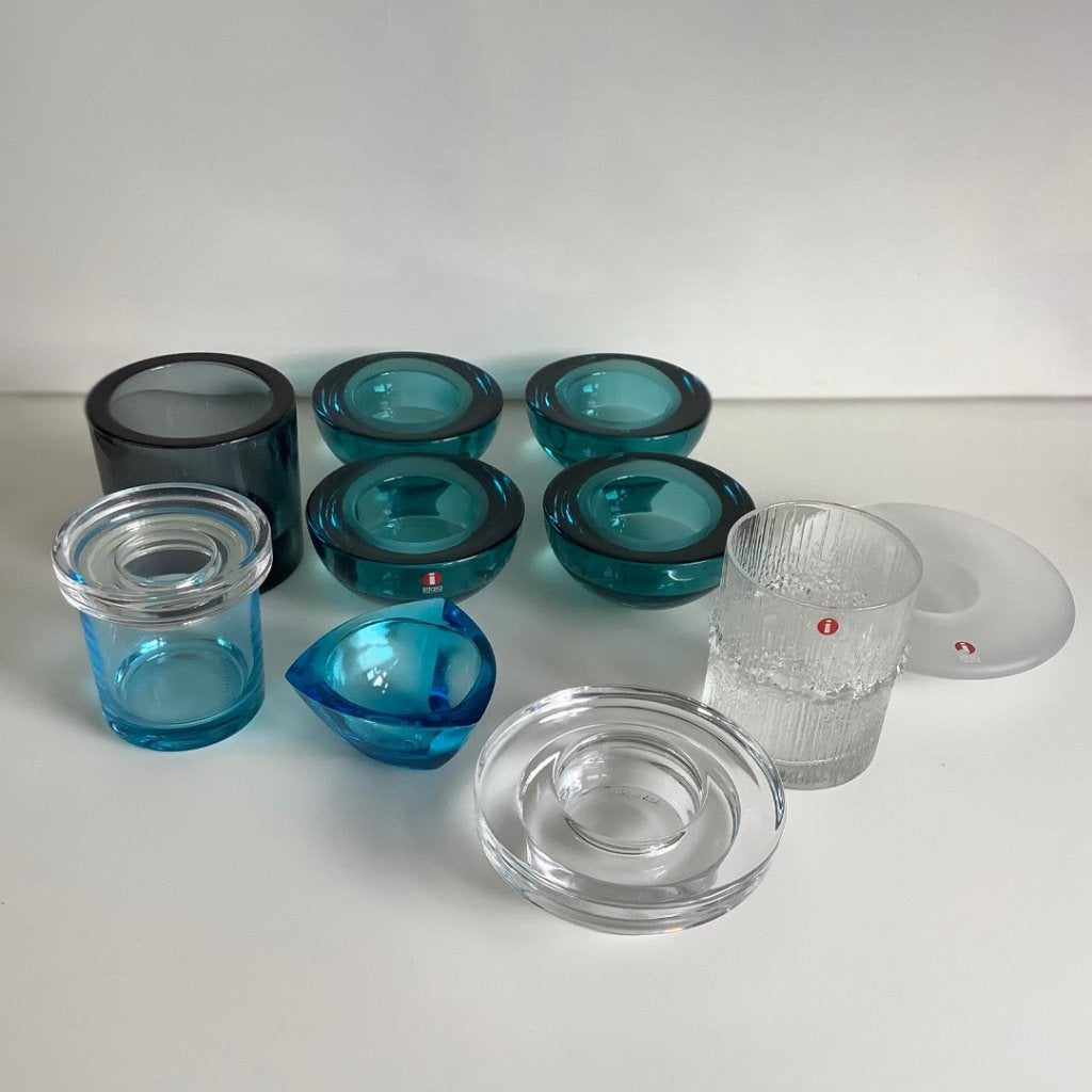 Verzameling Iittala Marimekko Fins veel design glas z.g.a.n., Verzenden