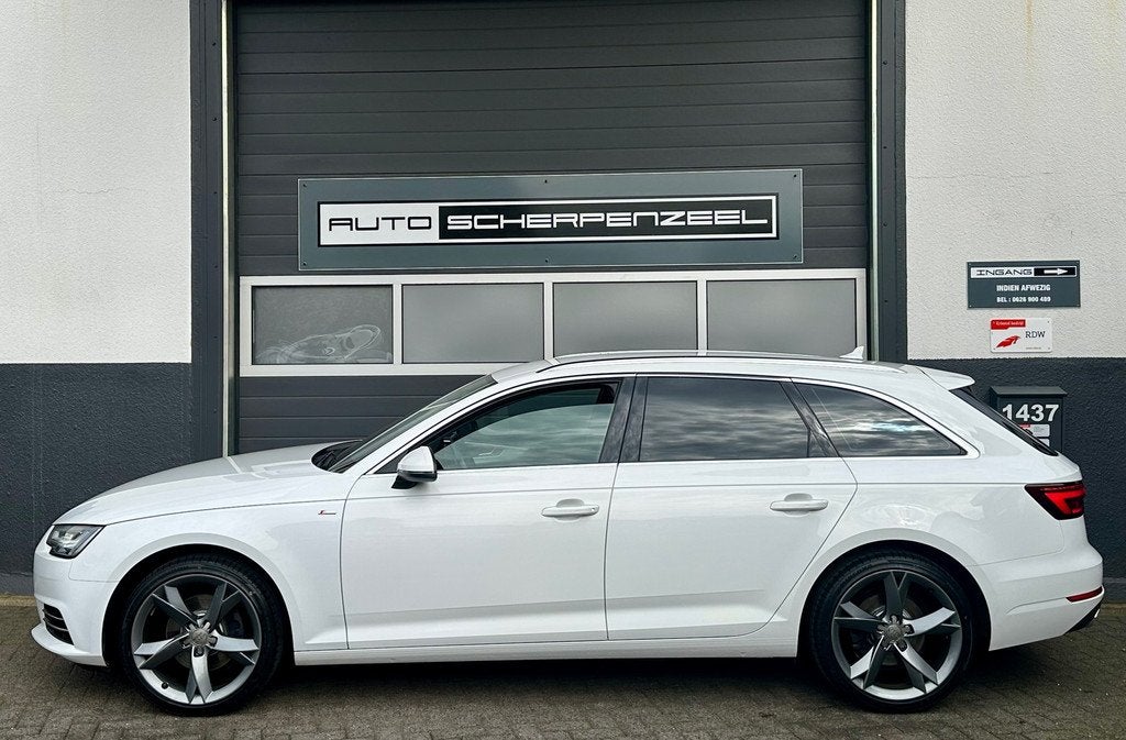 Audi A4 Avant 2.0 TFSI MHEV Sport Edition | TREKHAAK I ELEK., Auto's, Audi, Gebruikt, Euro 6, 1984 cc, Wit