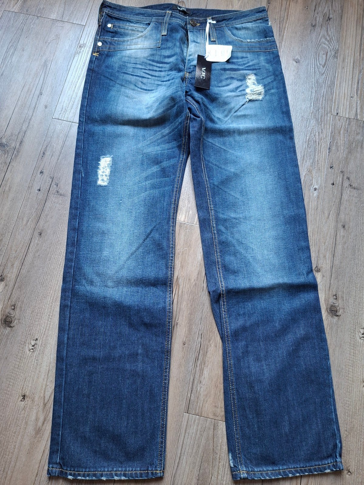 VERSACE jeans maat W36 L34, W36 - W38 (confectie 52/54), Blauw, Nieuw, Ophalen of Verzenden